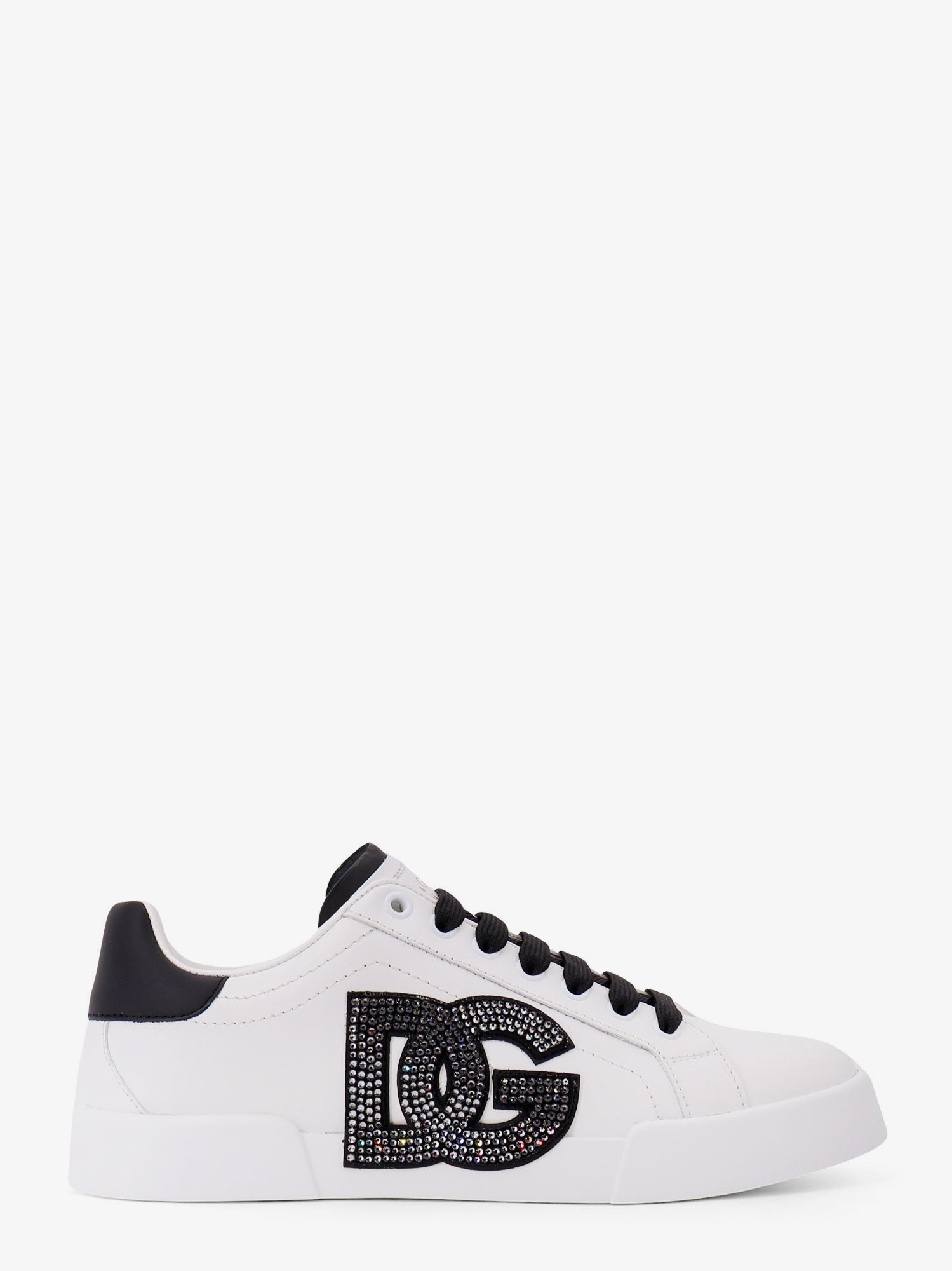Dolce & Gabbana Portofino Light Strobel leather low-top sneakers
