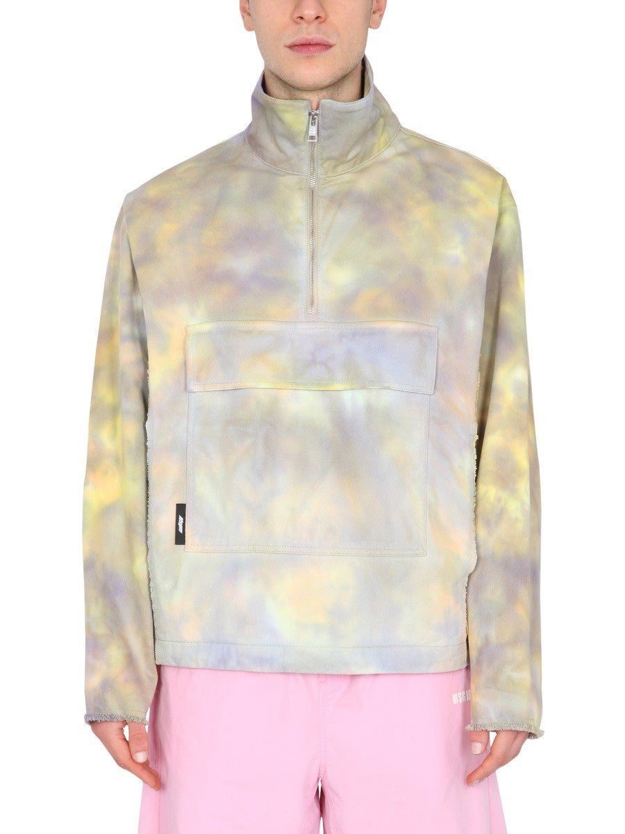 msgm PRINTED ANORAK JACKET