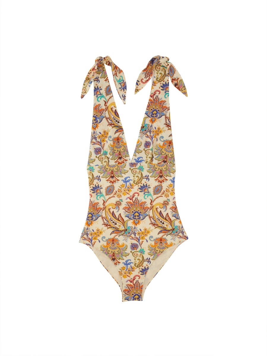 Etro PRINTED ONE-PIECE SWIMSUIT