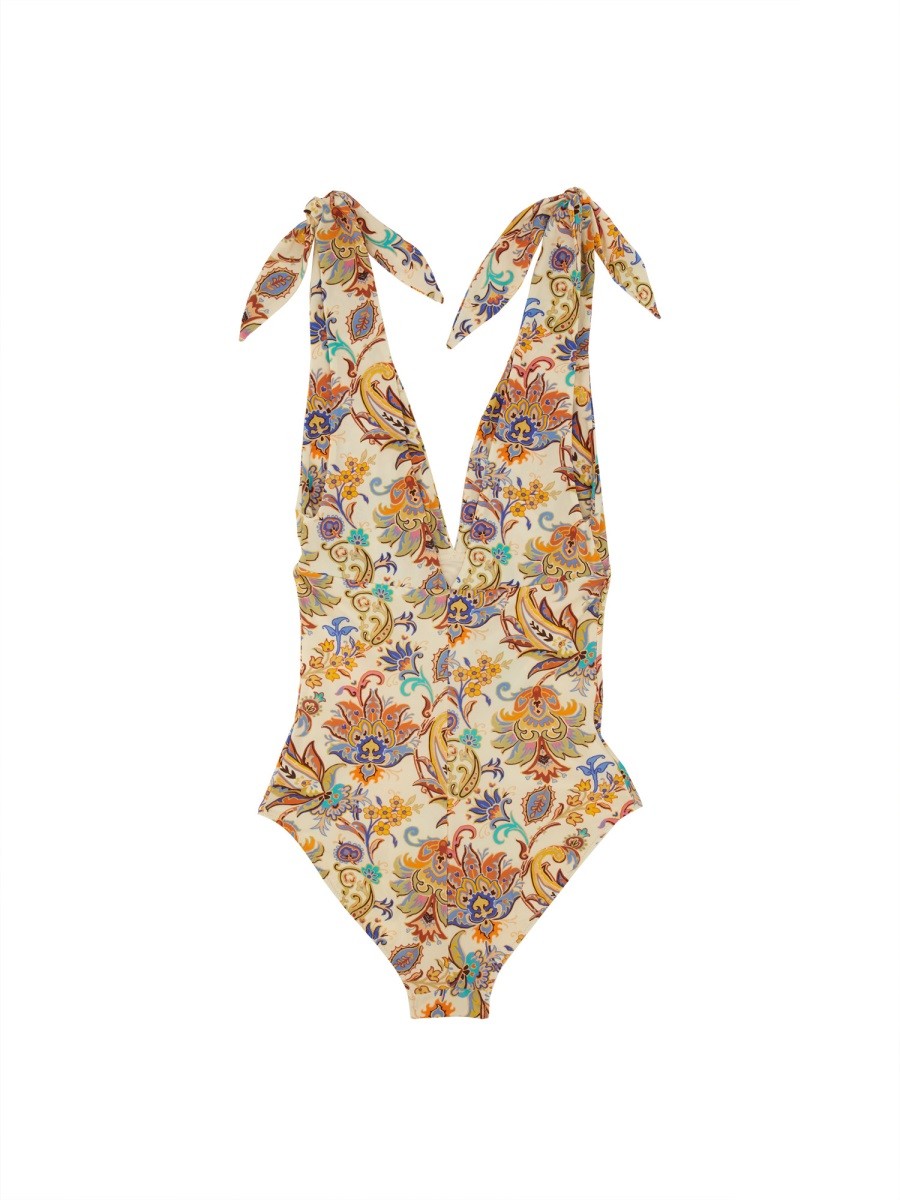 Etro PRINTED ONE-PIECE SWIMSUIT
