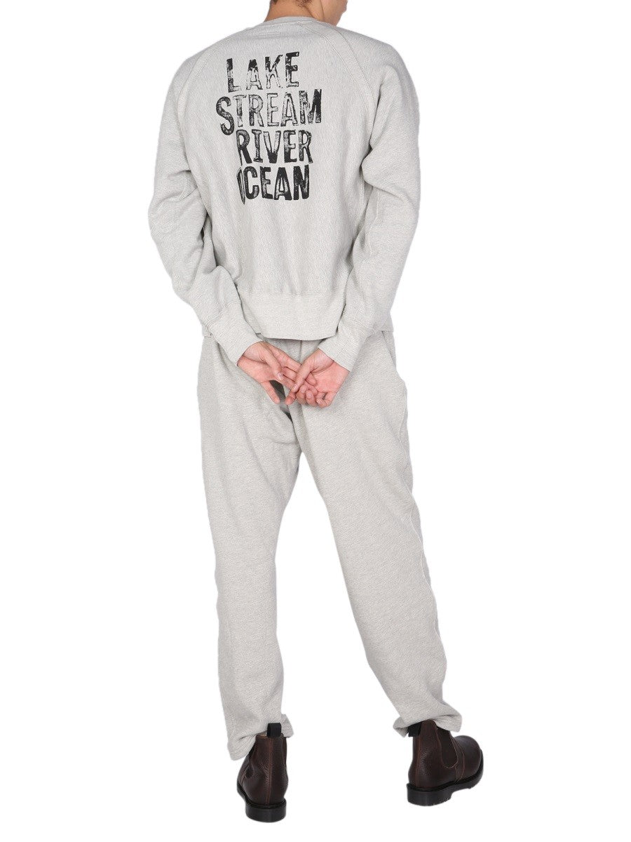 ENGINEERED GARMENTS PRINTED SWEATSHIRT