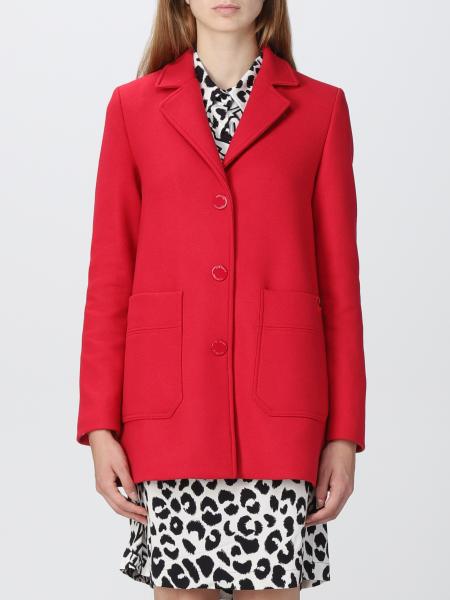 Love Moschino Woman Red Coats