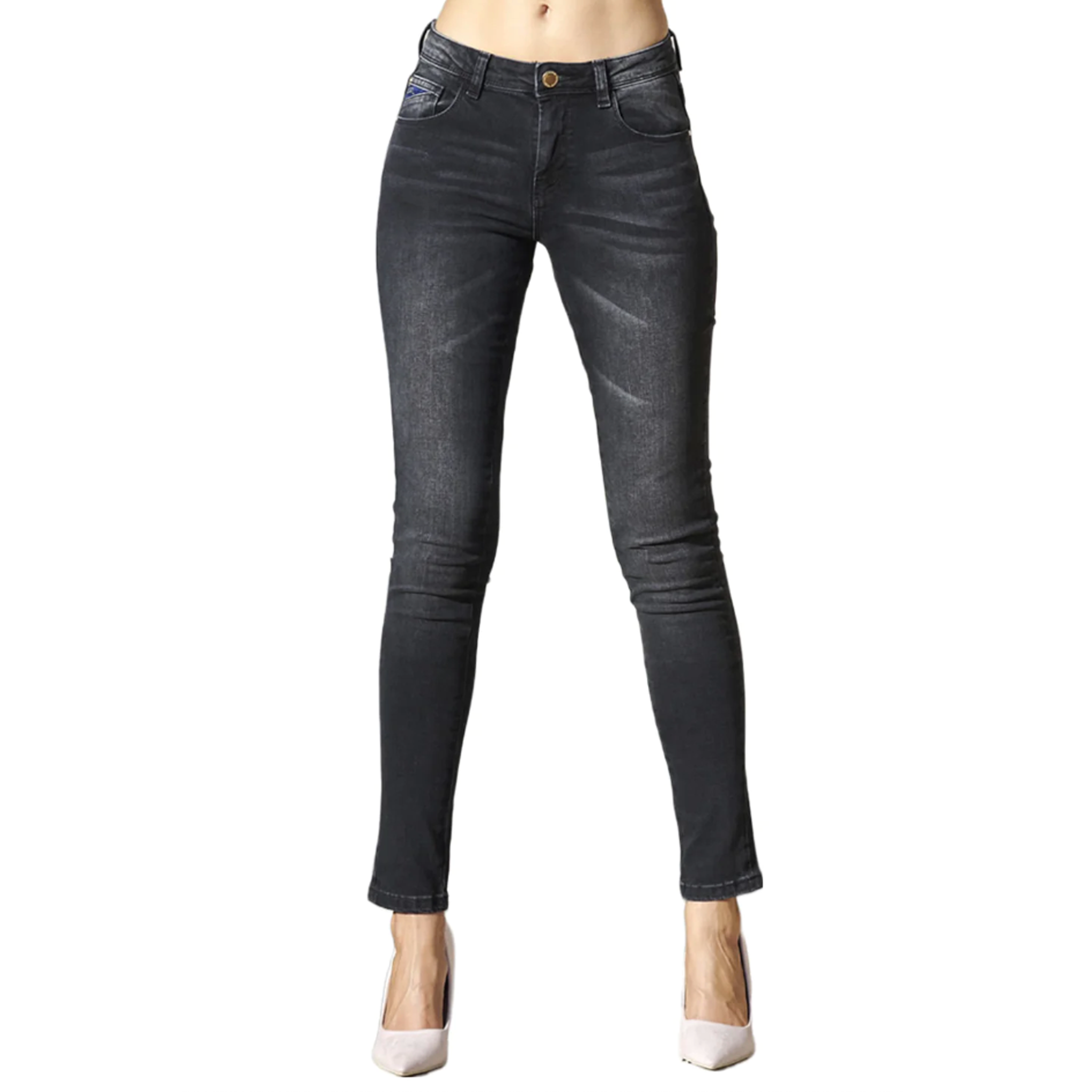 Yes Zee Woman Black Jeans