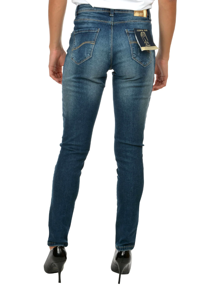 Yes Zee Woman Blue Jeans