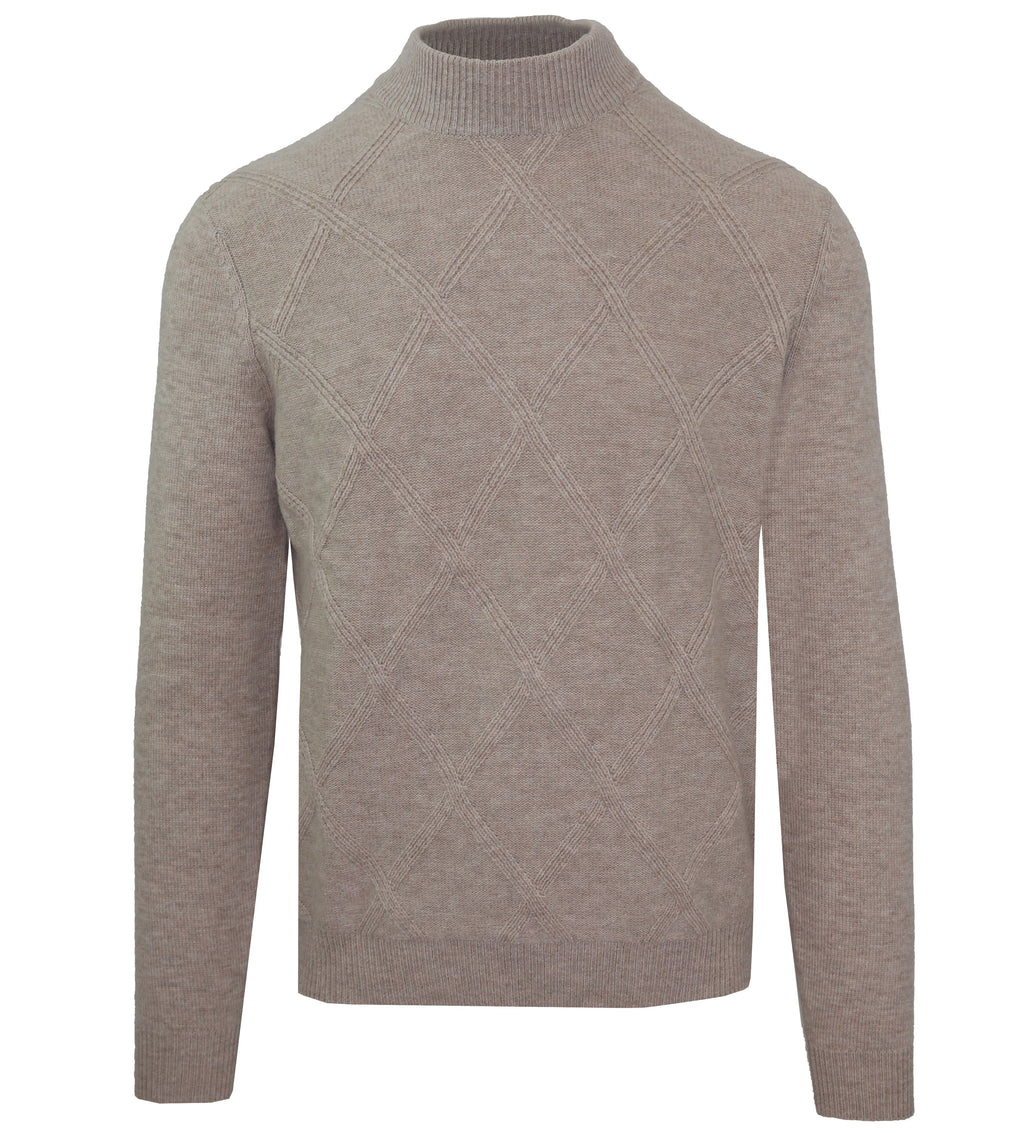 Malo Man Beige Sweaters