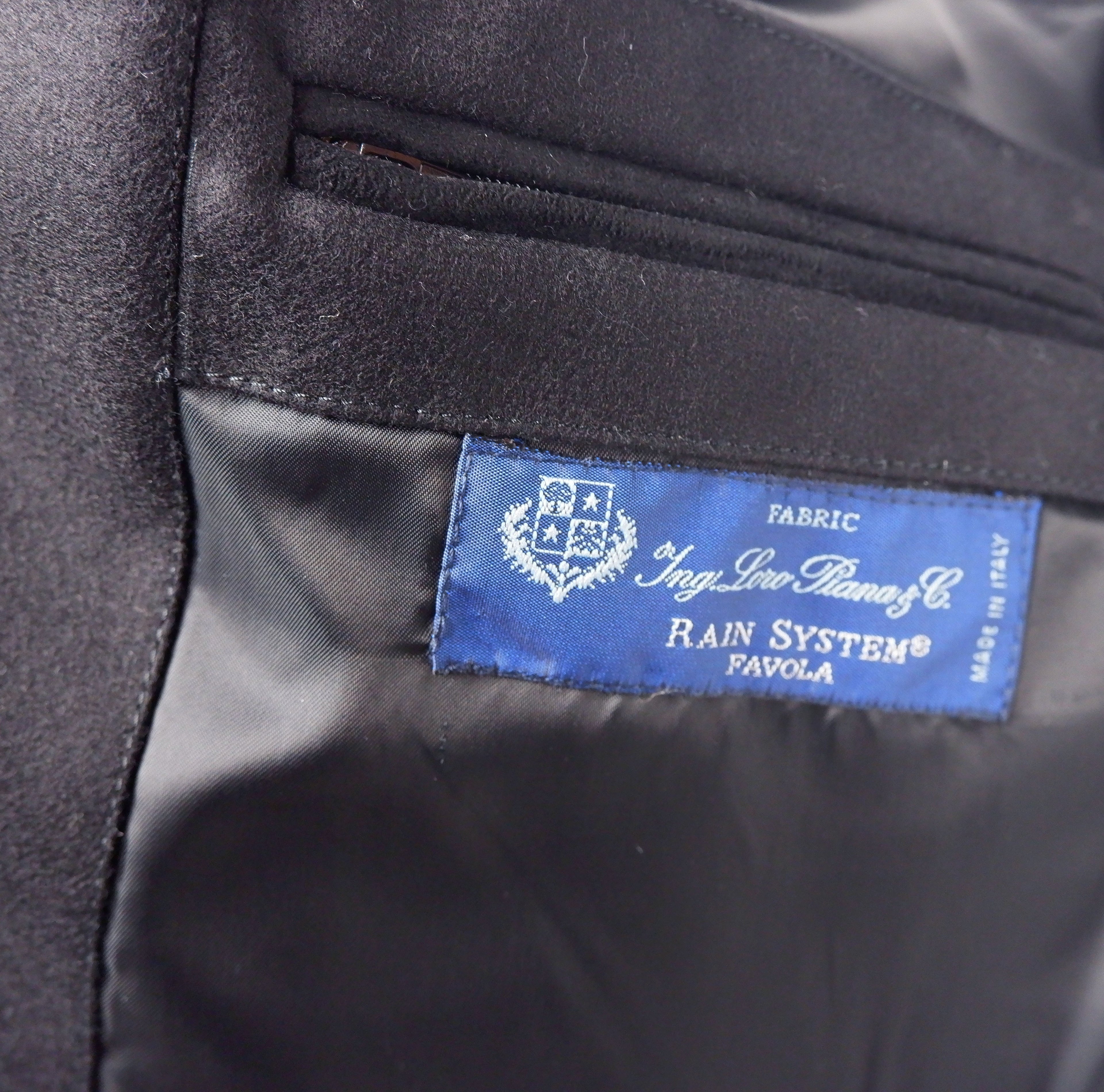 Loro Piana Fabric Man Vest Wool Cashmere Blue