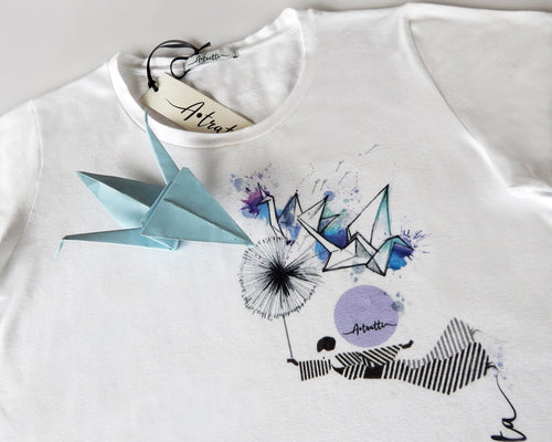 A.Tratti Woman Volo T-Shirts Tops White