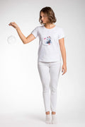 A.Tratti Woman Bolla T-Shirts Tops White