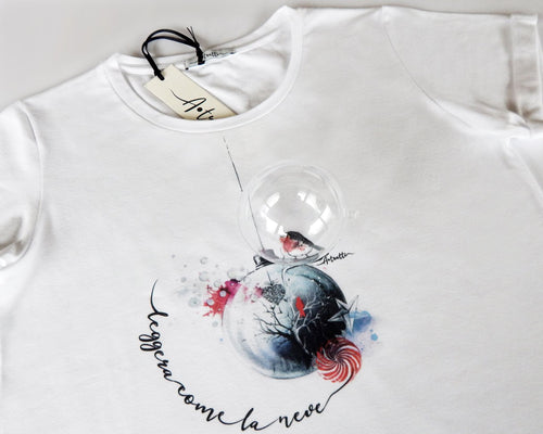 A.Tratti Woman Bolla T-Shirts Tops White