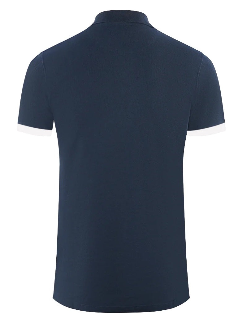 Aquascutum Man Blue Polo