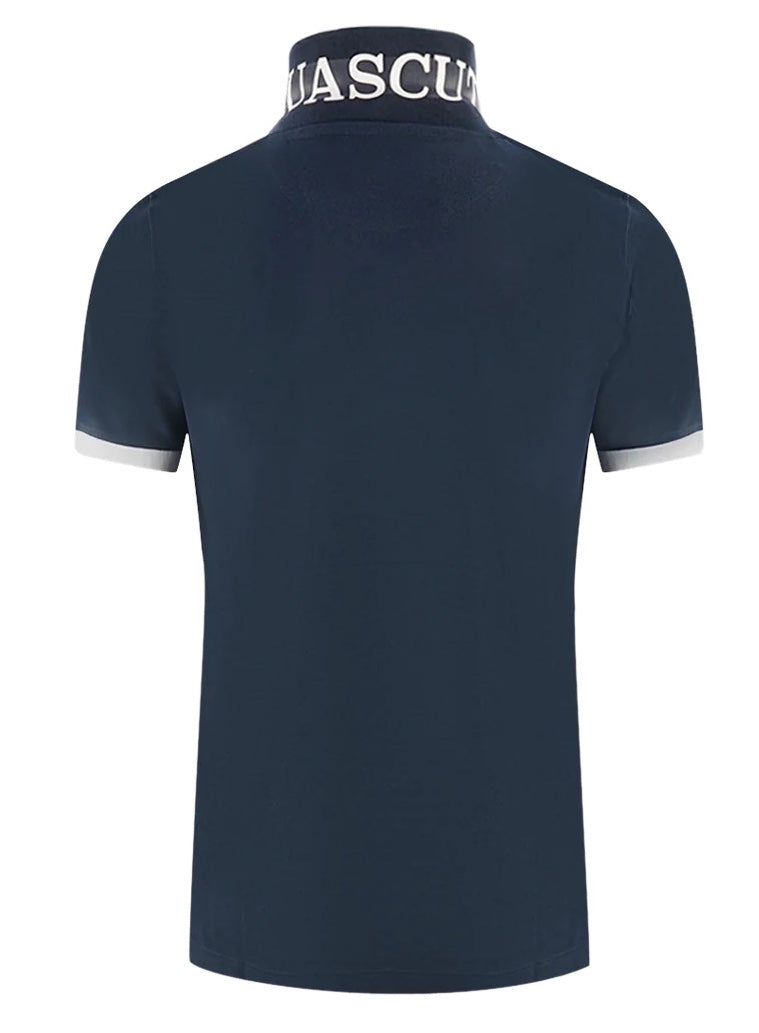 Aquascutum Man Blue Polo