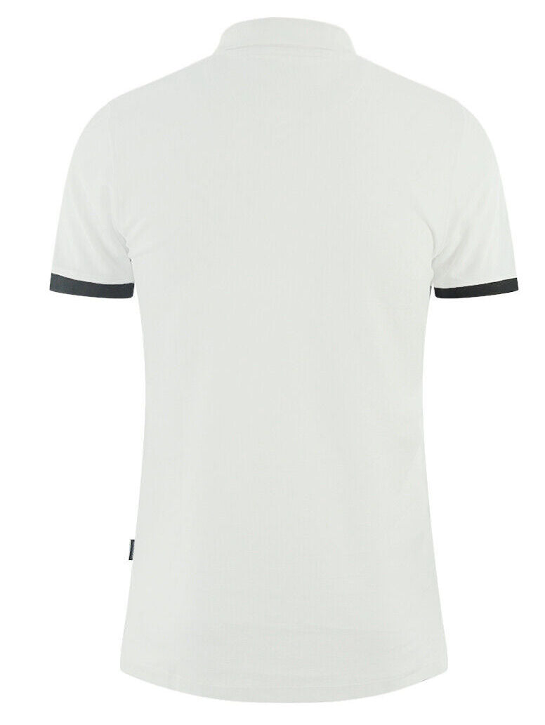 Aquascutum Man White Polo
