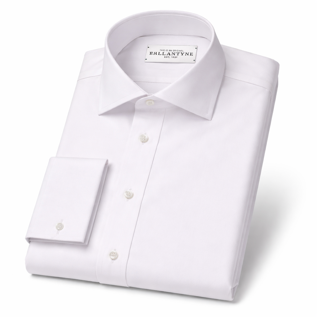 Ballantyne Man White Shirts