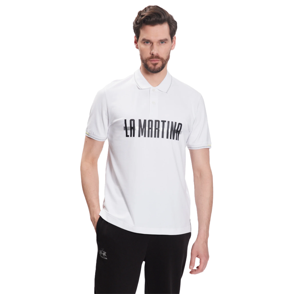 La Martina Man White Polo