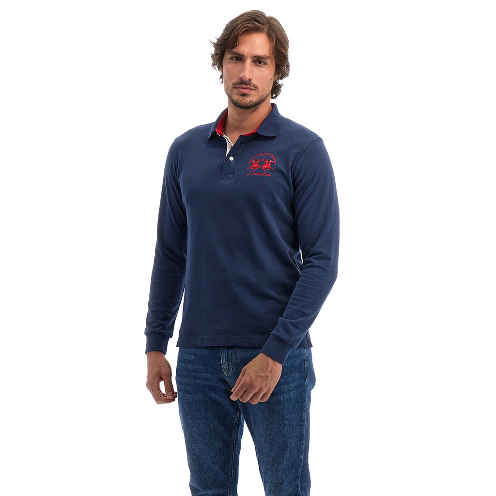 La Martina Man Blue Polo