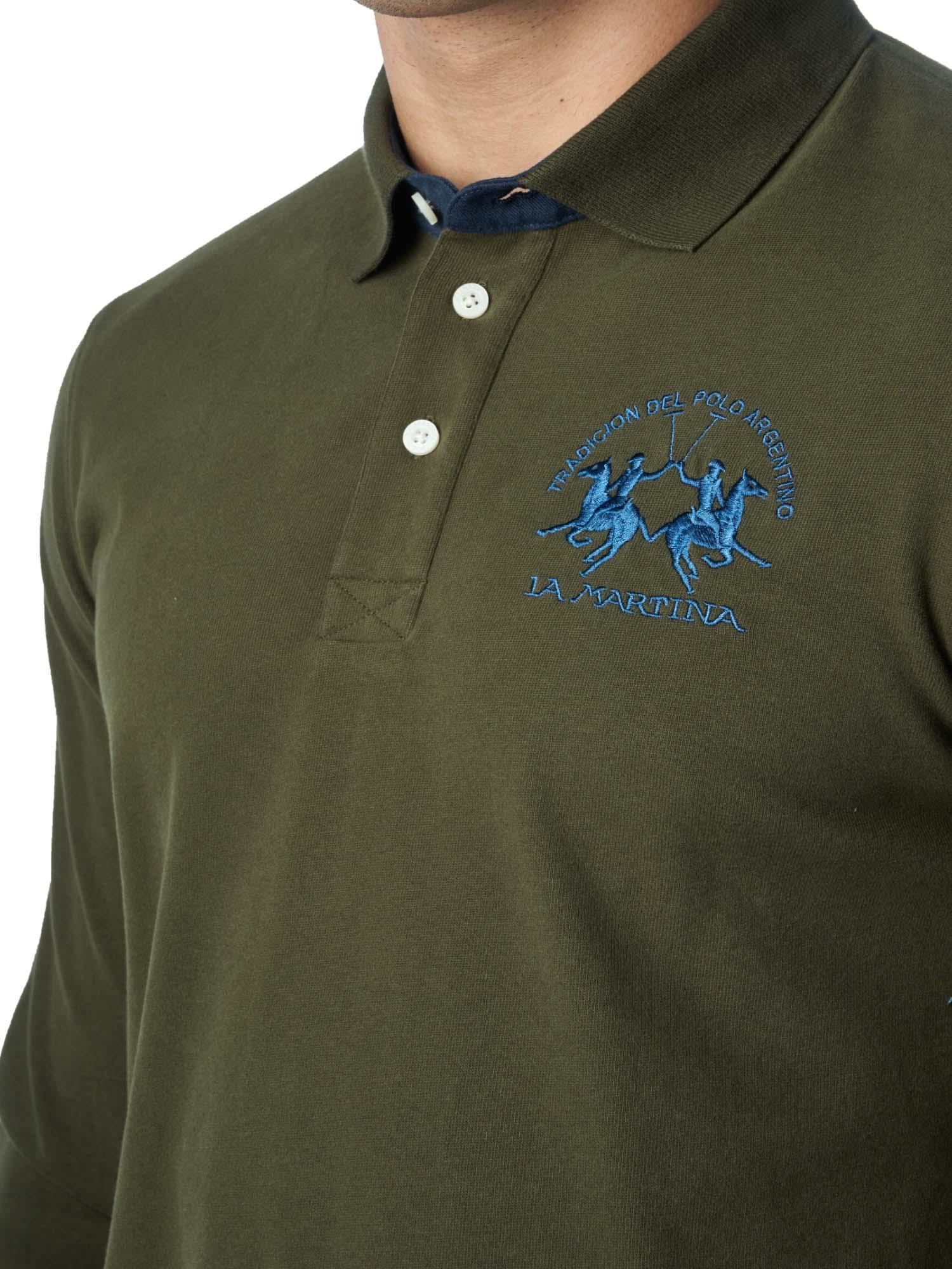 man polo heavy jersey