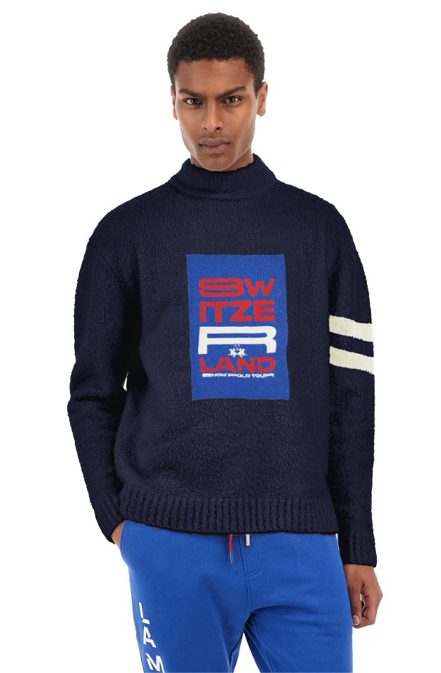 man turtle neck tricot