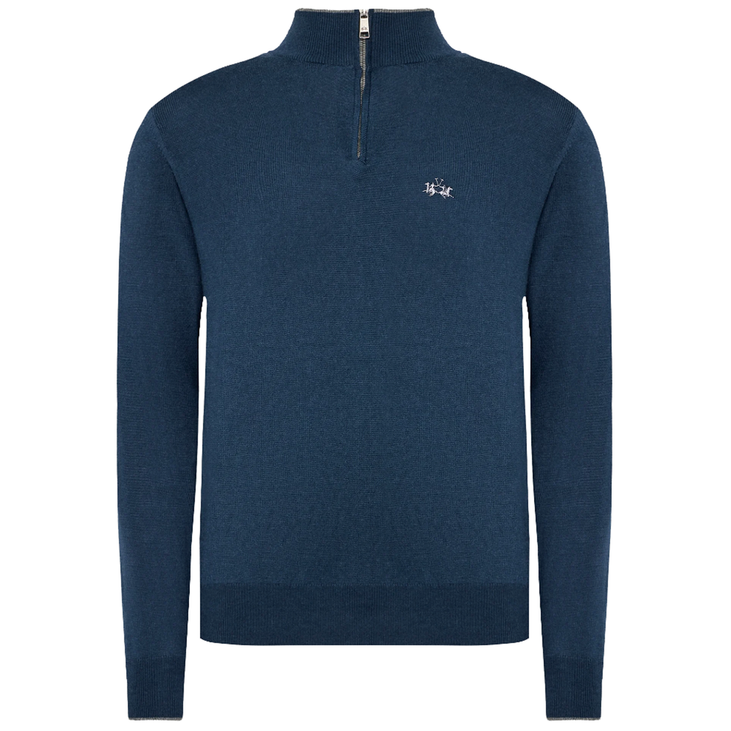 La Martina Man Blue Sweaters