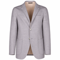 Loro Piana Fabric Man Grey Formal Jacket