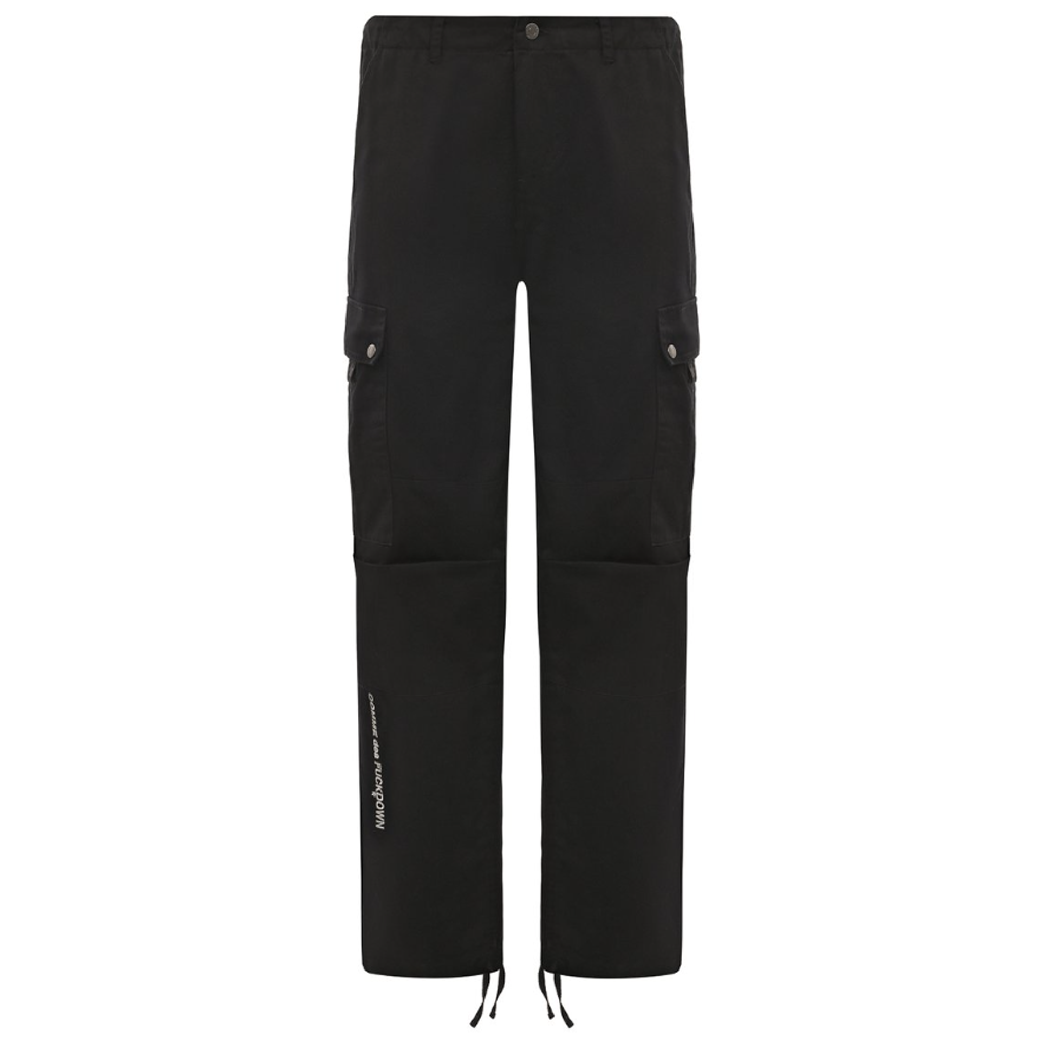 Comme Des Fuckdown Man Black Trousers