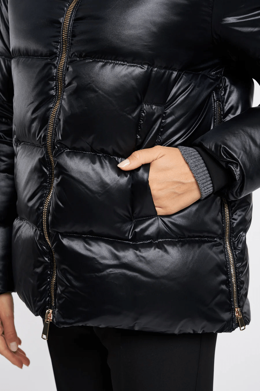 People of Shibuya Woman Black Jackets