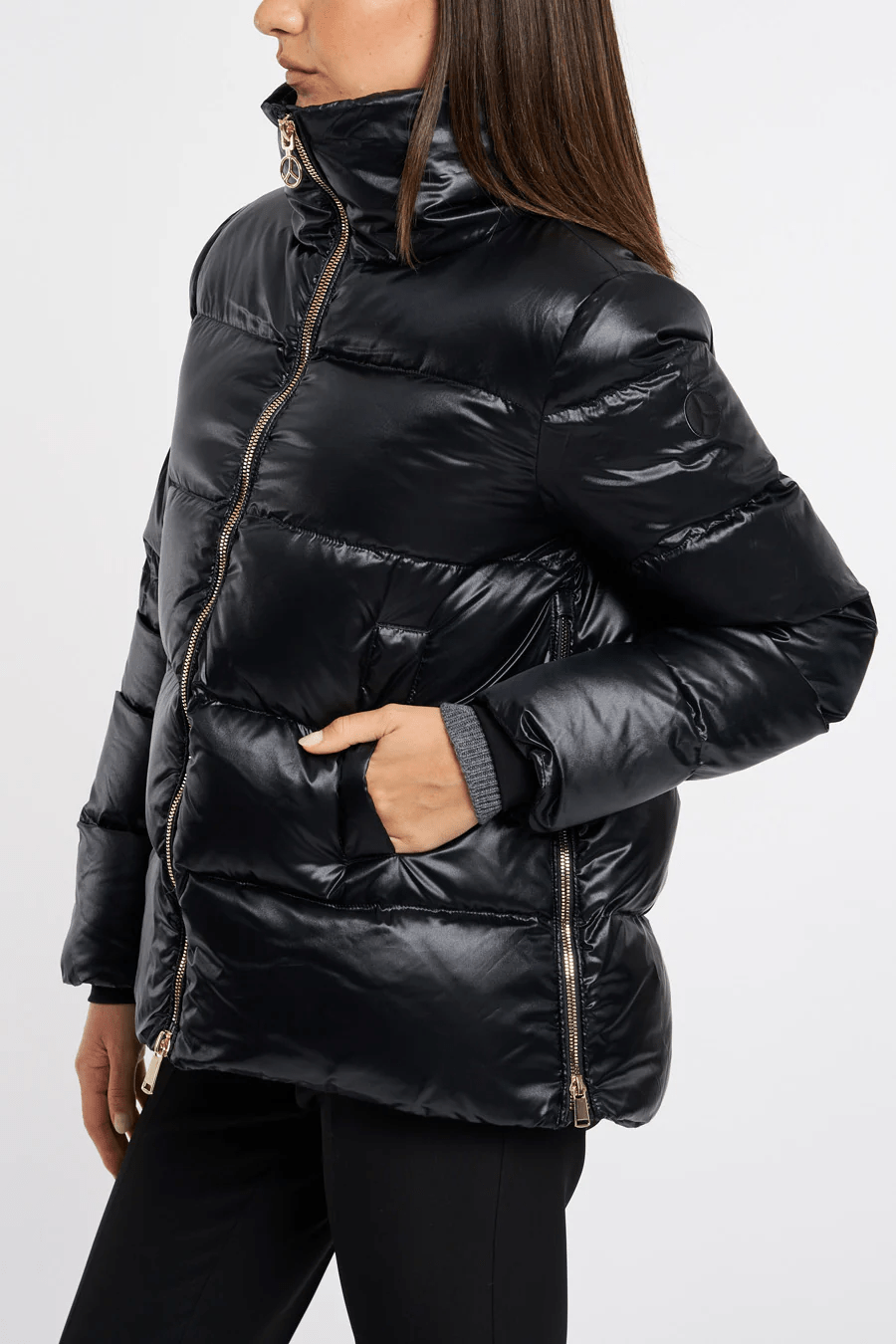 People of Shibuya Woman Black Jackets