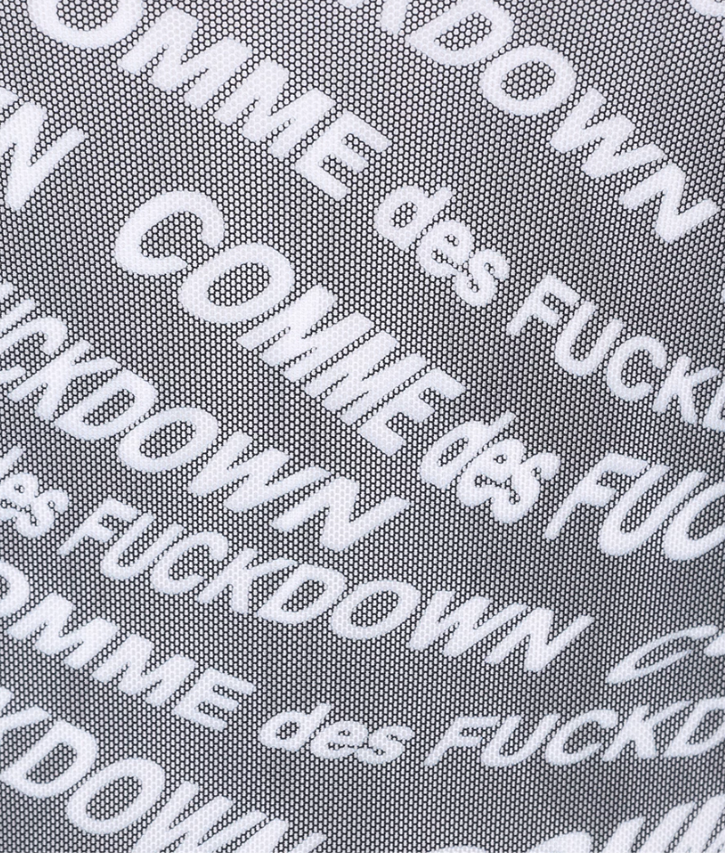 Comme Des Fuckdown Woman Black T-shirt & Top
