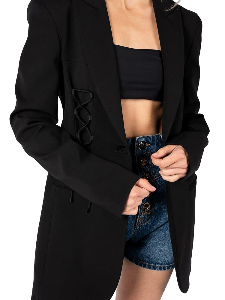 Pinko Man Jacket Carpe Diem Black