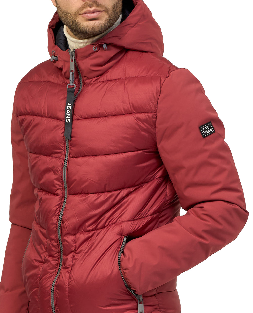 nylon red jacket