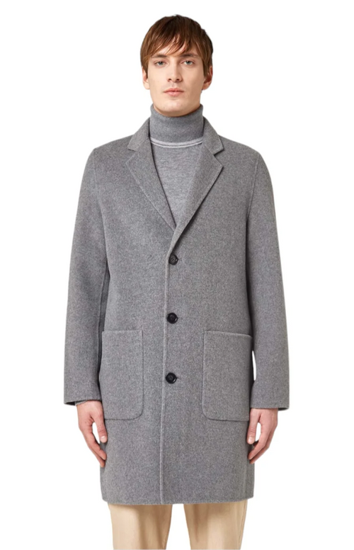 Alpha Studio Man Coat Grey
