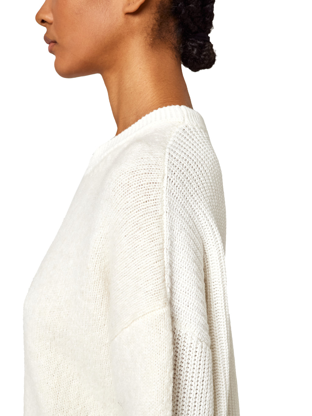Alpha Studio Woman White Sweaters
