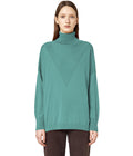 Alpha Studio Woman Green Sweaters