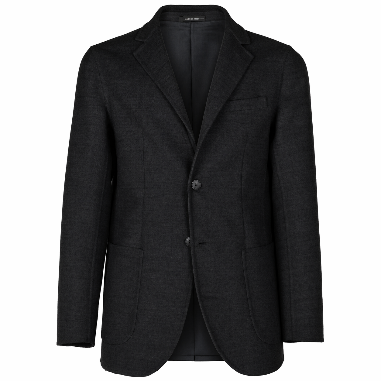 Loro Piana Fabric Man Black Formal Jacket
