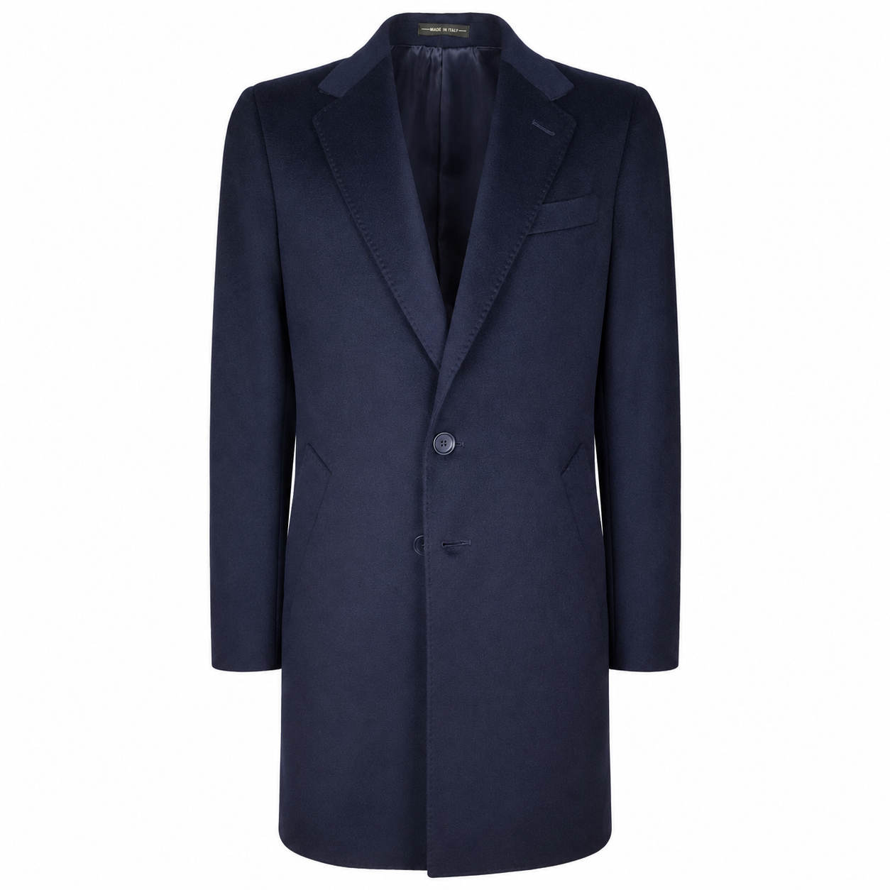 Loro Piana Fabric Man Coat Night Blue