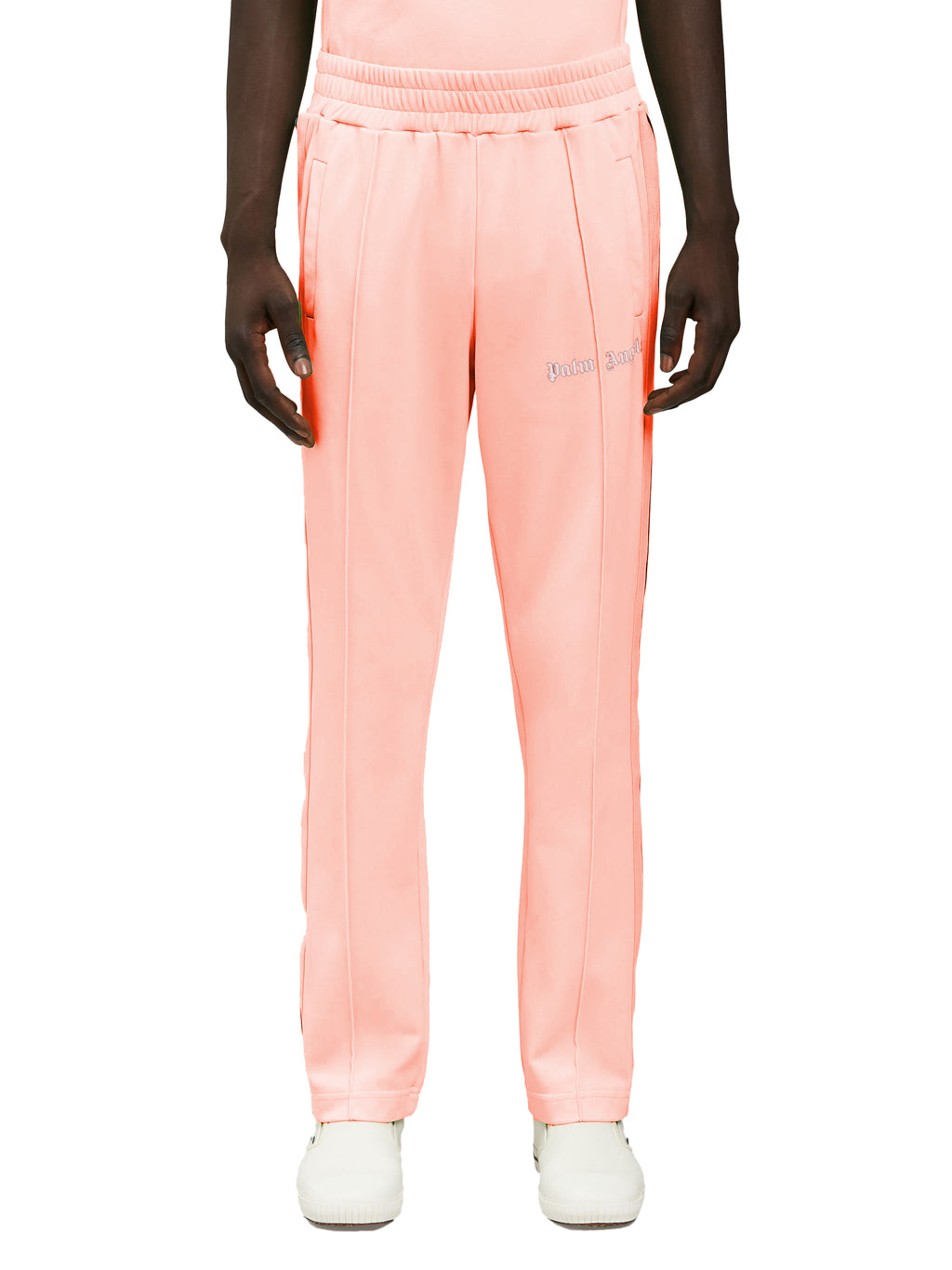 track pants salmon fluo