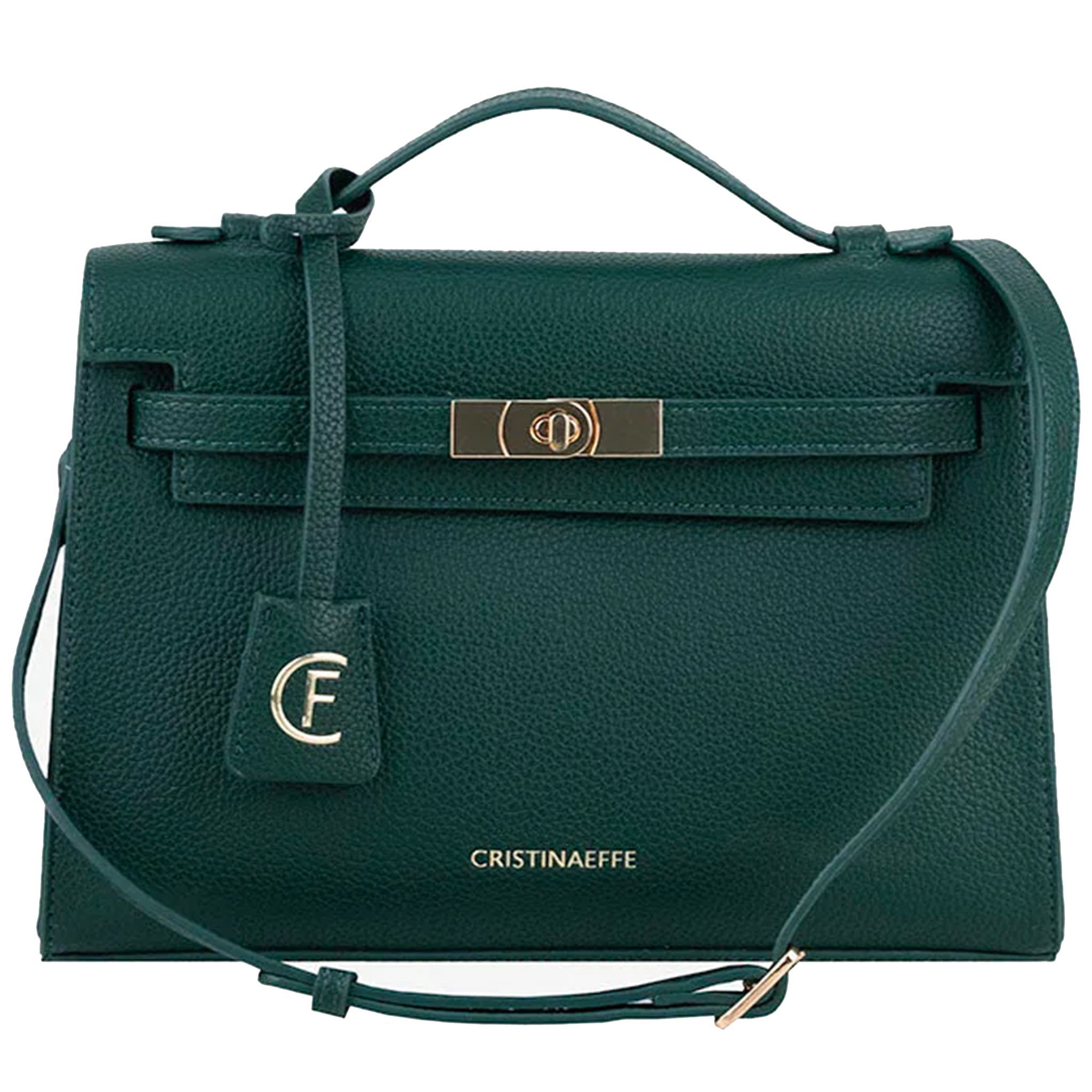 Cristina Effe Woman Green Crossbody Bags