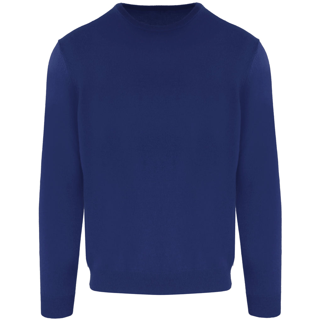paricollo misto cashmere zaffiro