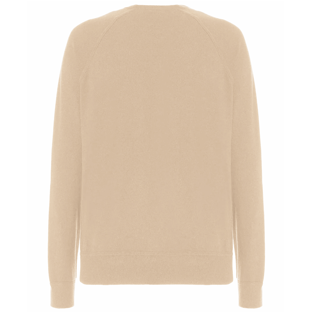 paricollo misto cashmere beige