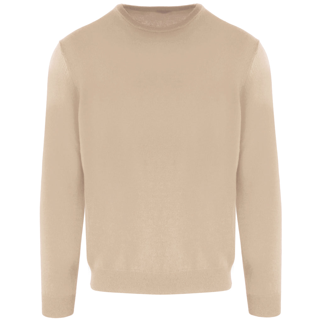 paricollo misto cashmere beige