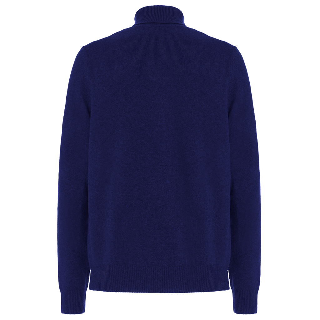 dolcevita misto cashmere navy