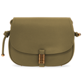 Pinko Woman Green Crossbody Bags