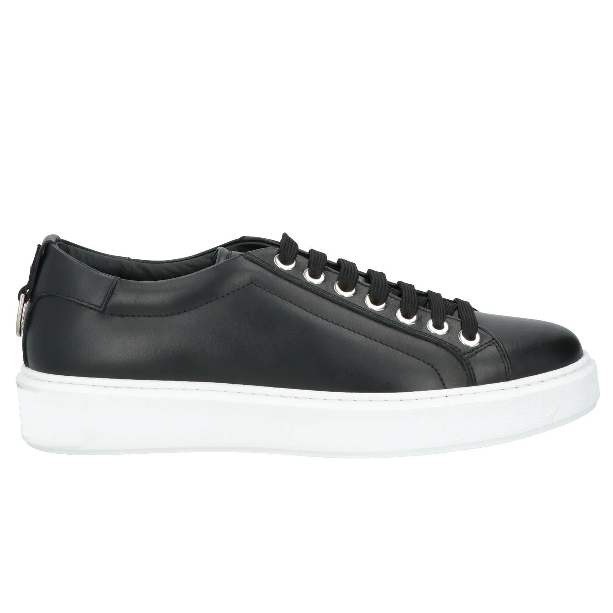 Les Hommes Man Black Sneakers