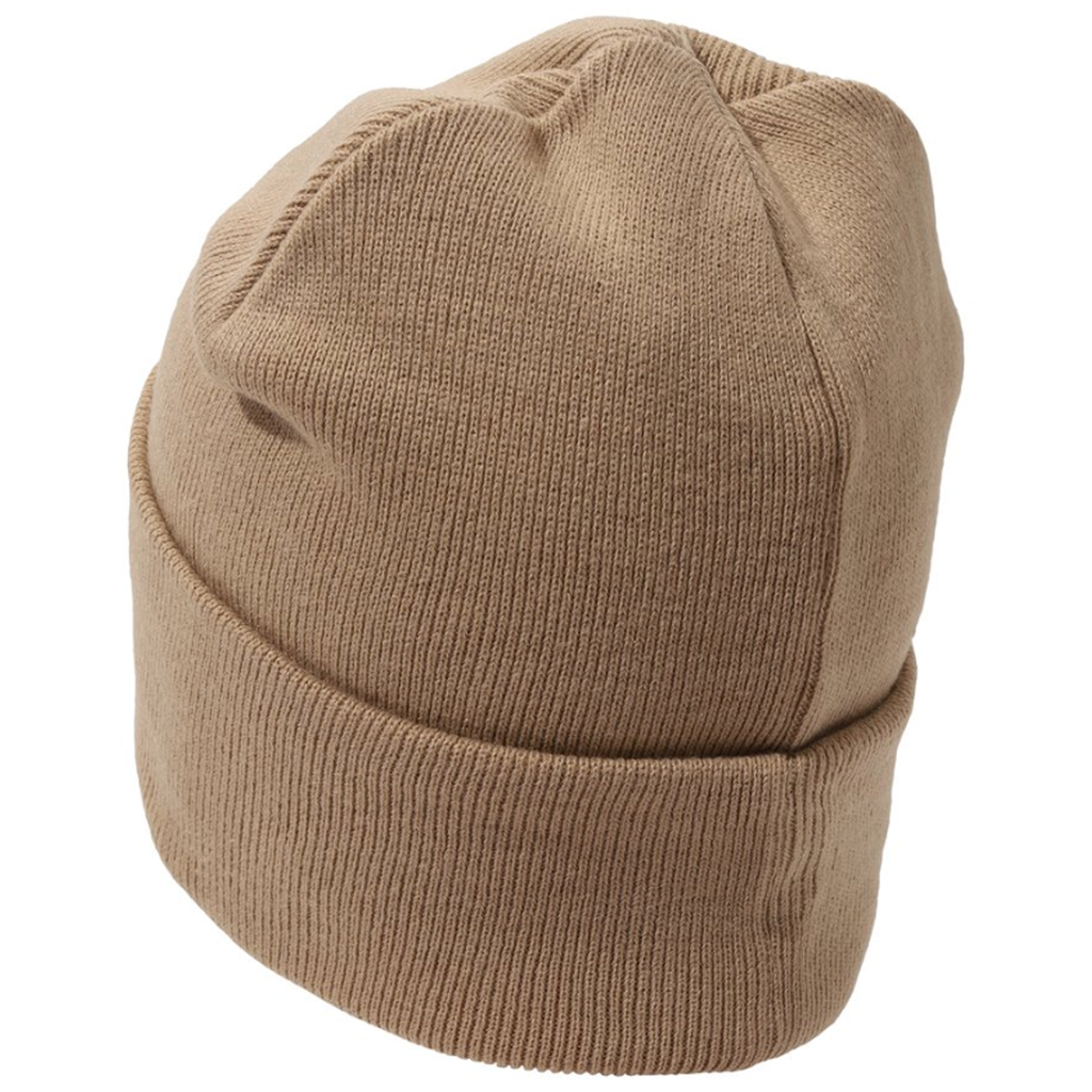 berretto maglia nocciola