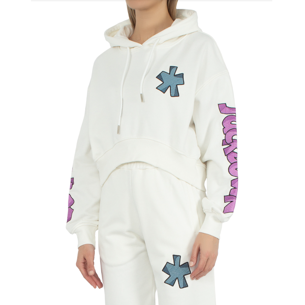 Comme Des Fuckdown Woman White Sweatshirts