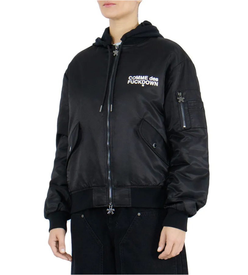 Comme Des Fuckdown Woman Black Jackets