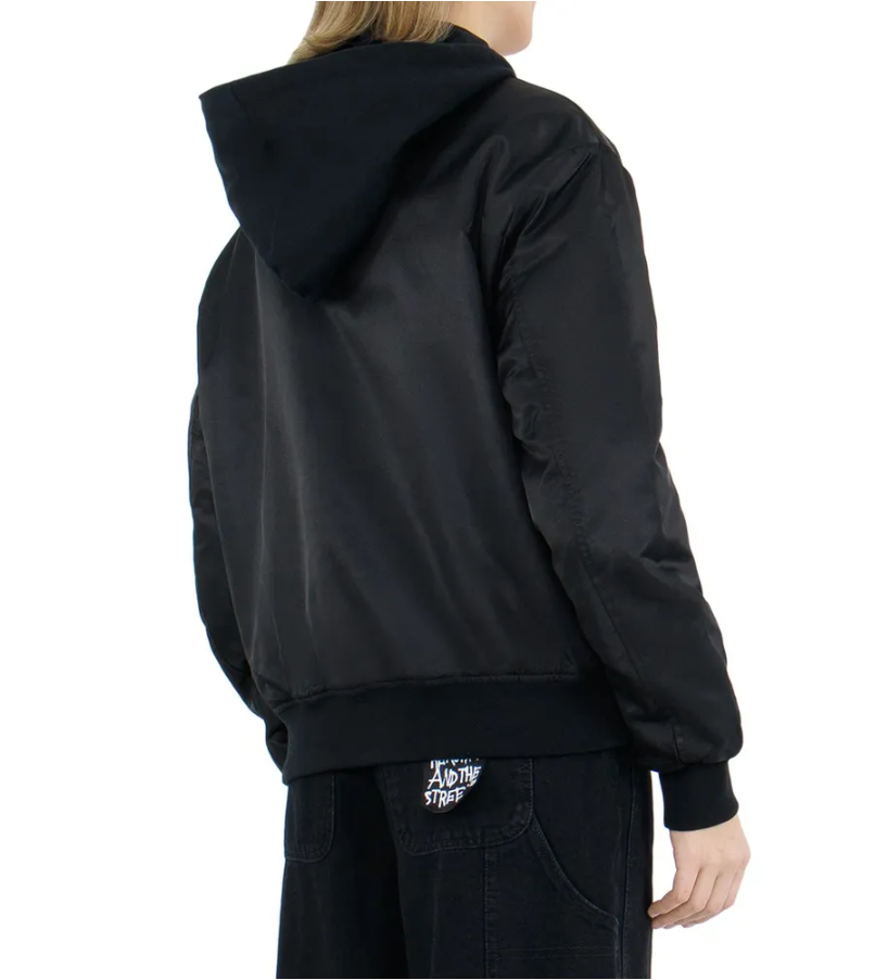 giacca bomber nera