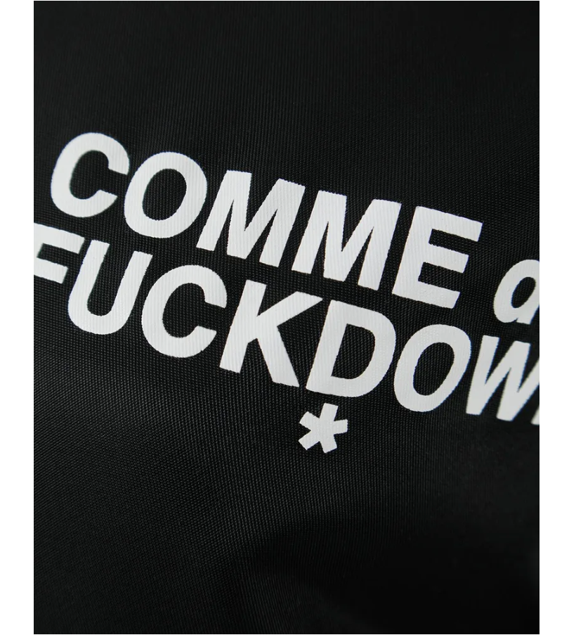 Comme Des Fuckdown Woman Black Jackets