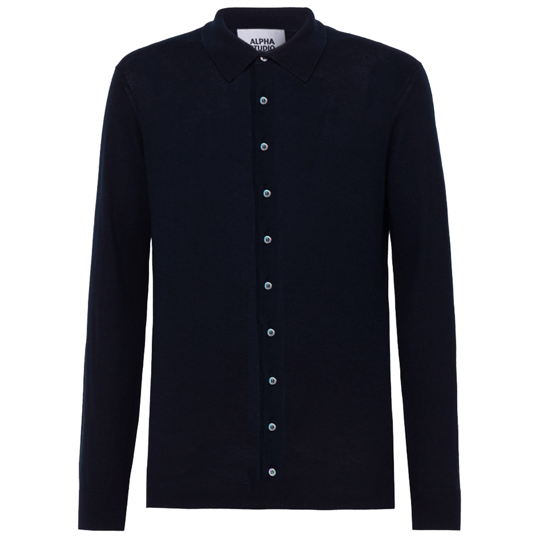 Alpha Studio Man Blue Shirts