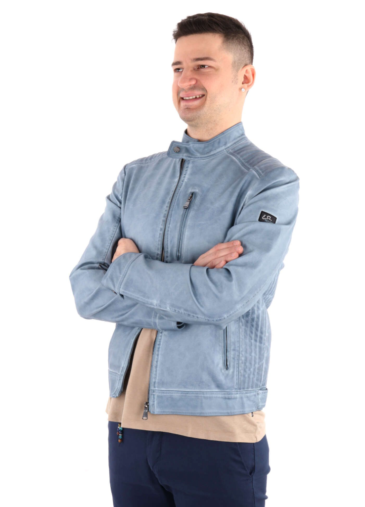 Yes Zee Man Light Blue Jackets