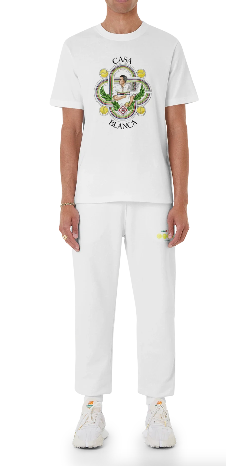 Casablanca Man White T-shirt & Top